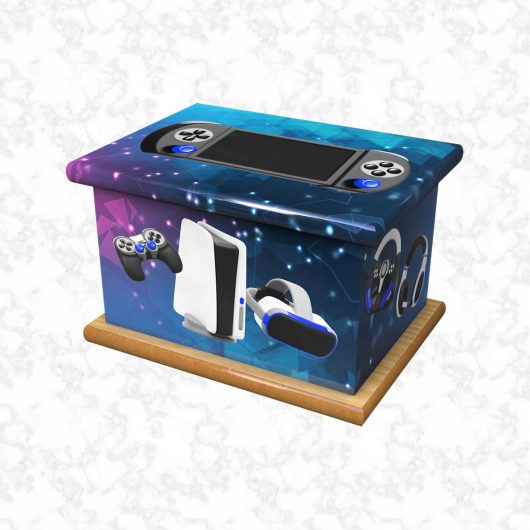 gaming away child ashes casket