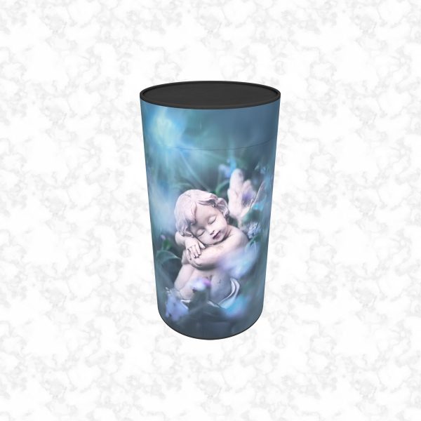 dreaming cherub child scatter tube