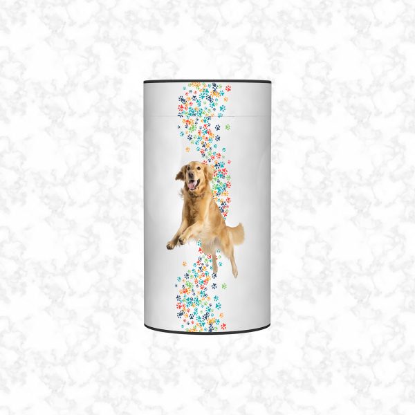 dogs child scatter tube front view