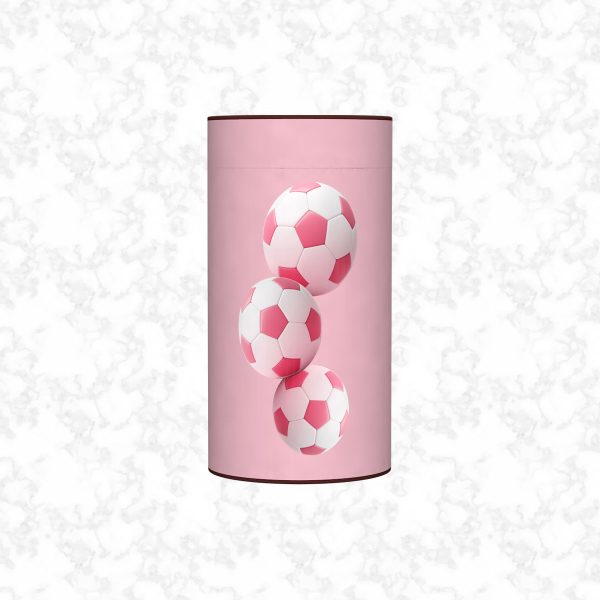 pink play child scatter tube front view