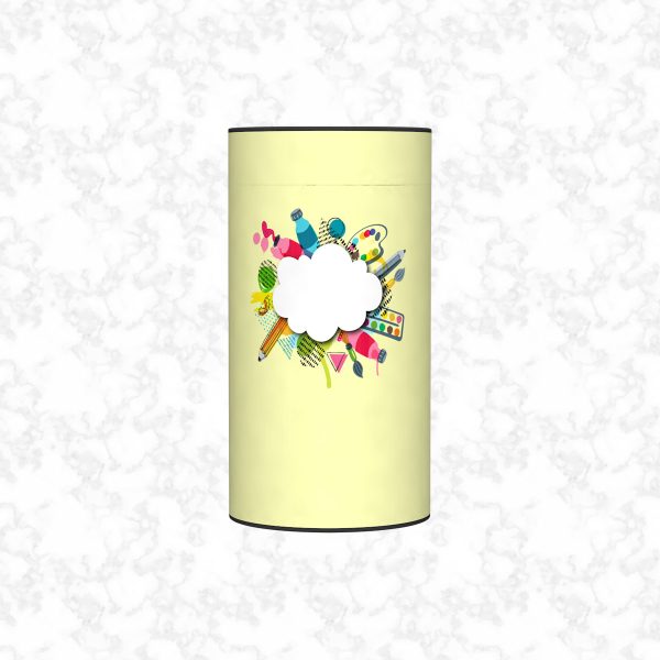 painting child scatter tube front view