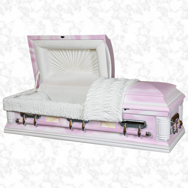 look to heaven purity child 5ft6 American casket standard interior