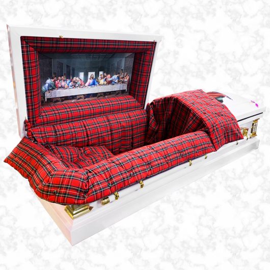 Tartan Royal interior showing Royal Stewart tartan